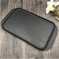 Cast Iron Griddle Hot Plate Premium 47cm Ridged BBQ Stovetop Grill Pan