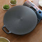 Cast Iron Induction Crepes Pan Set Premium 2X 37cm Baking Cookie Pancake Pizza Bakeware