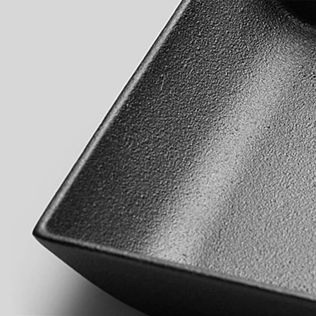 Cast Iron Japanese Omelette Pan Premium Tamagoyaki Egg Frying Skillet with Wooden Handle