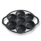 Cast Iron Takoyaki Fry Pan Premium 32cm Octopus Balls Maker 7 Hole Cavities Grill Mold