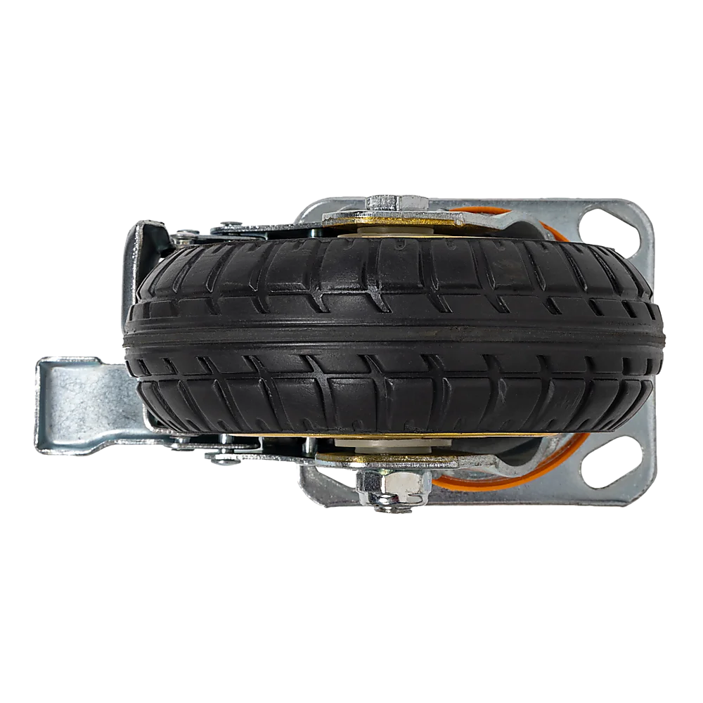 Castor Wheels 4 x 6’’ 150mm Swivel Silent C2 Brakes 800KG