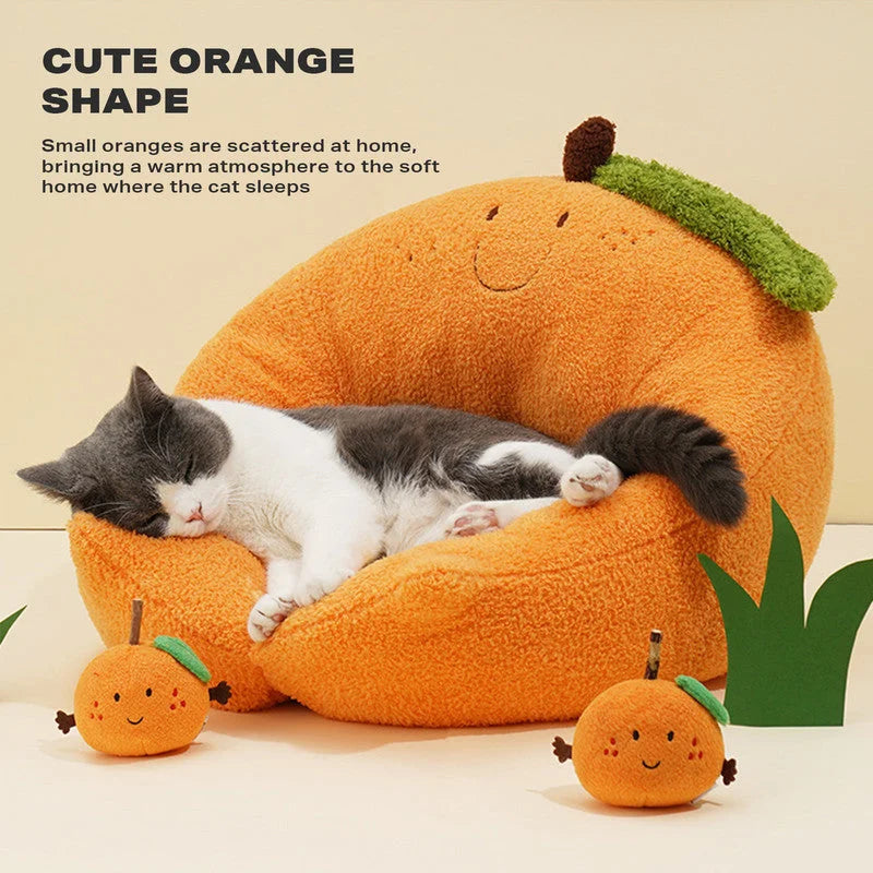 Cat Bed Cat Beds Sleeping Detachable Washable - Pet Care