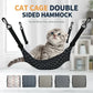 Cat Cage Hammock - Adjustable Double-Sided Pet Swing Bed