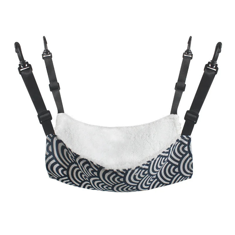 Cat Cage Hammock - Adjustable Double-Sided Pet Swing Bed