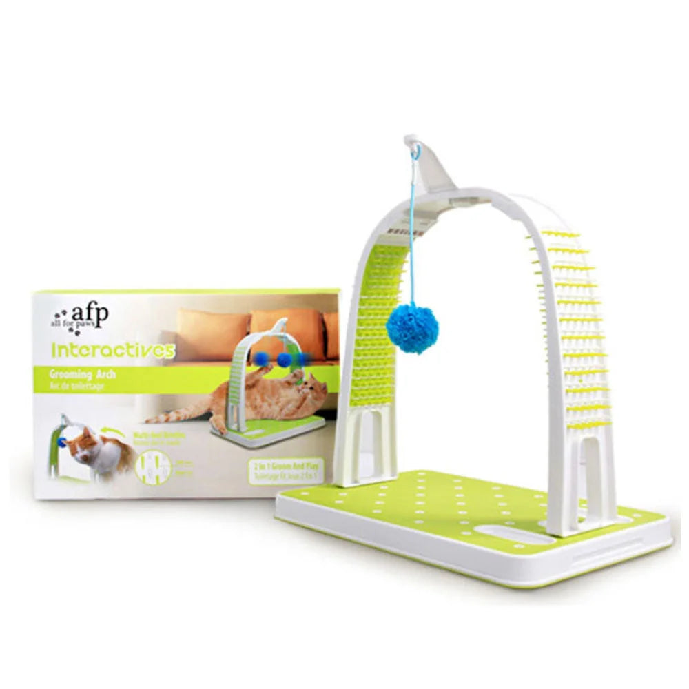 Cat Grooming Arch - Interactive Self Groom Brush