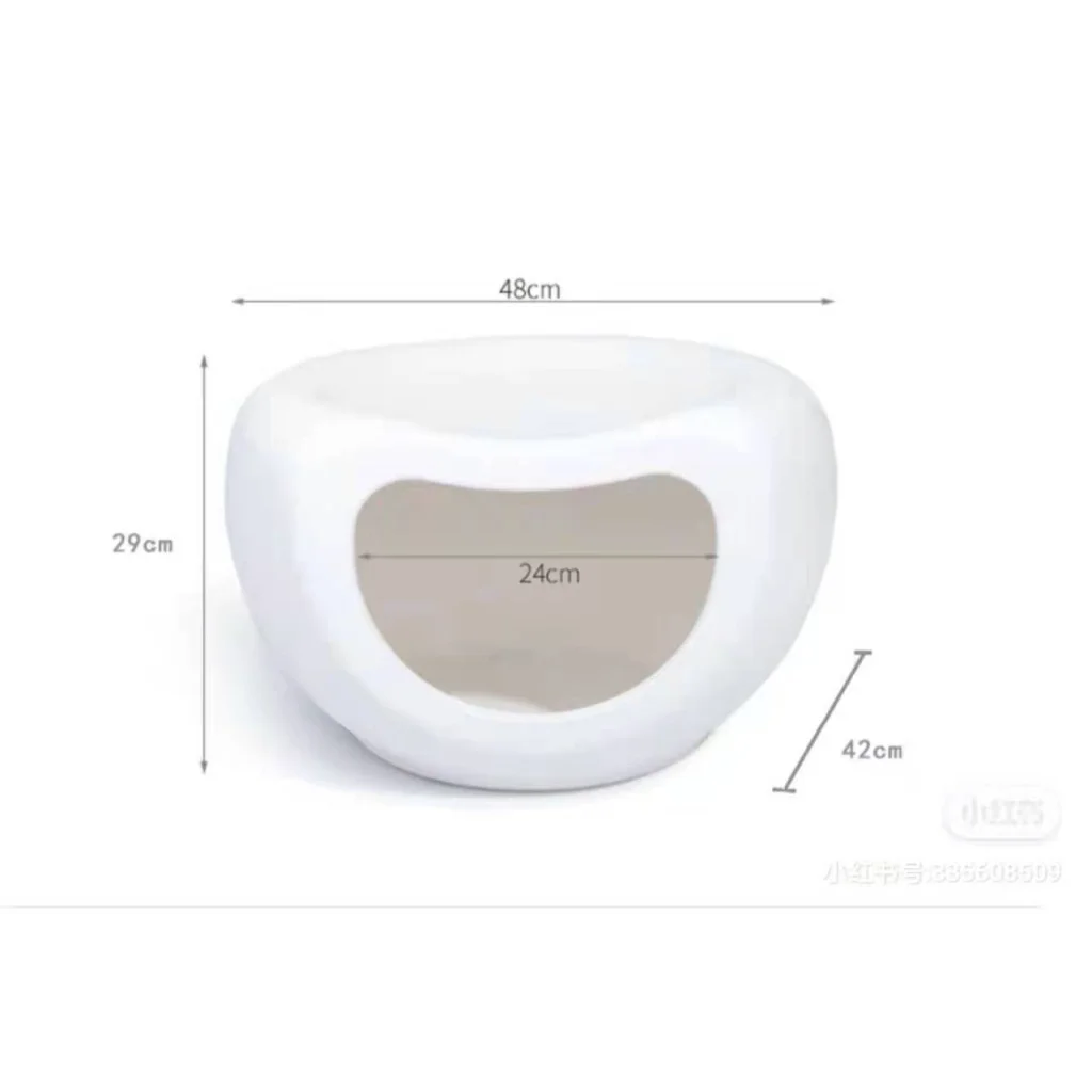 Cat Kitten Bed Cave Small Dog House Kennel Plastic Pet Pod