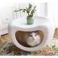 Cat Kitten Bed Cave Small Dog House Kennel Plastic Pet Pod