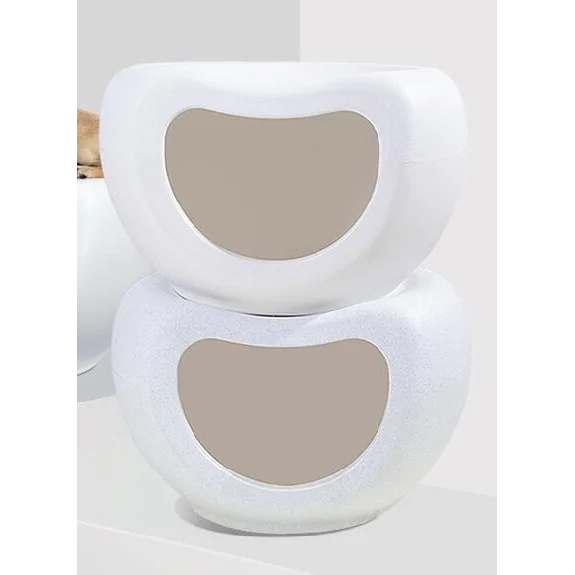 Cat Kitten Bed Cave Small Dog House Kennel Plastic Pet Pod