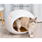 Cat Kitten Box Medium Cave Igloo Cat Bed House Dog Puppy