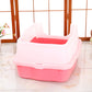 Cat Kitty Litter Tray Large Deep High Wall Pet Toilet Tray