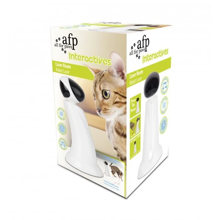 Cat Laser Toy Interactive Automatic Robot Pointer Pet Kitty Play AFP