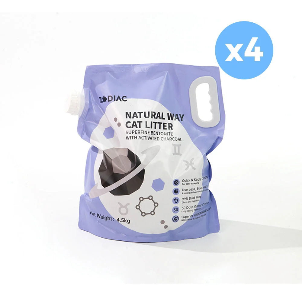 Cat Litter Superfine Bentonite With Activated Charcoal