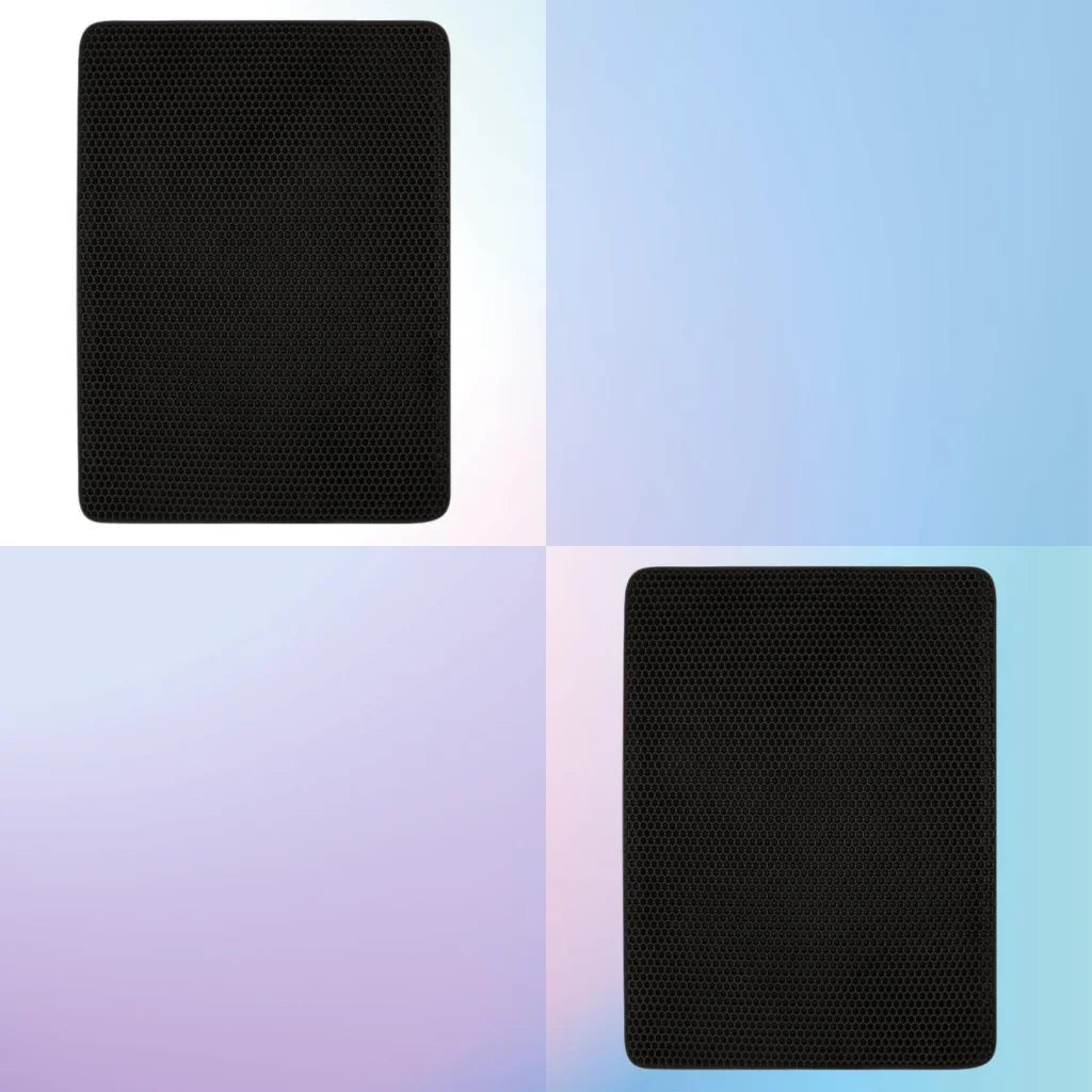 Cat Litter Tray Mat 2X Double Layer Trap House Box Pad