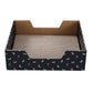 Cat Scratch Pad 2x Kitten Corrugated Cardboard Toy Play