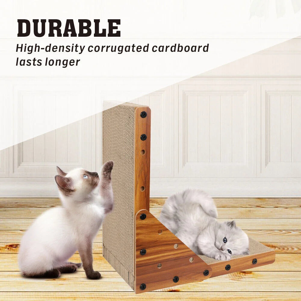 Cat Scratch Pad Cardboard Kitten Scratcher Board VaKa Toy