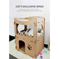 Cat Scratcher Condo Furniture Tower Double Storey Pet