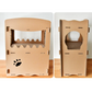 Cat Scratcher Condo Furniture Tower Double Storey Pet