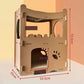 Cat Scratcher Condo Furniture Tower Double Storey Pet