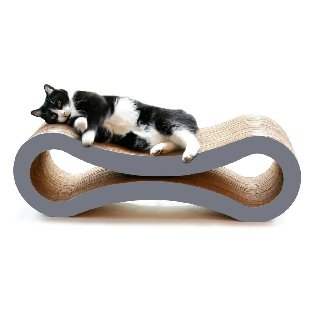 Cat Scratcher Infinity Lounge - Storm Grey - Furniture