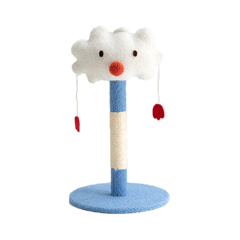 Cat Scratching Post Toy Cute Emoticon Cat Tree - Pet Care