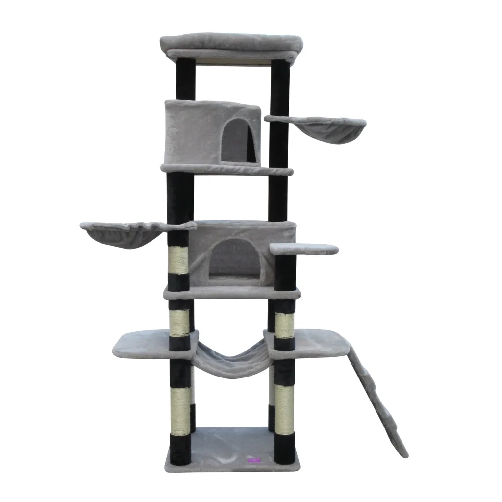 Cat Scratching Post Tree 161cm Scratcher Pole - Little Grey