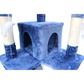 Cat Scratching Post Tree 170cm House Tower with Ladder