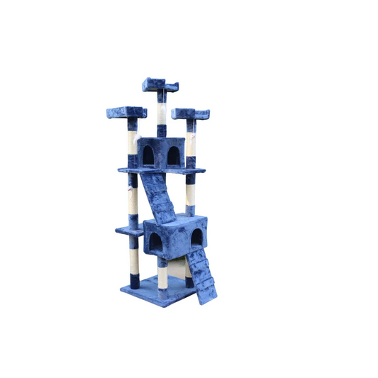 Cat Scratching Post Tree 170cm House Tower with Ladder