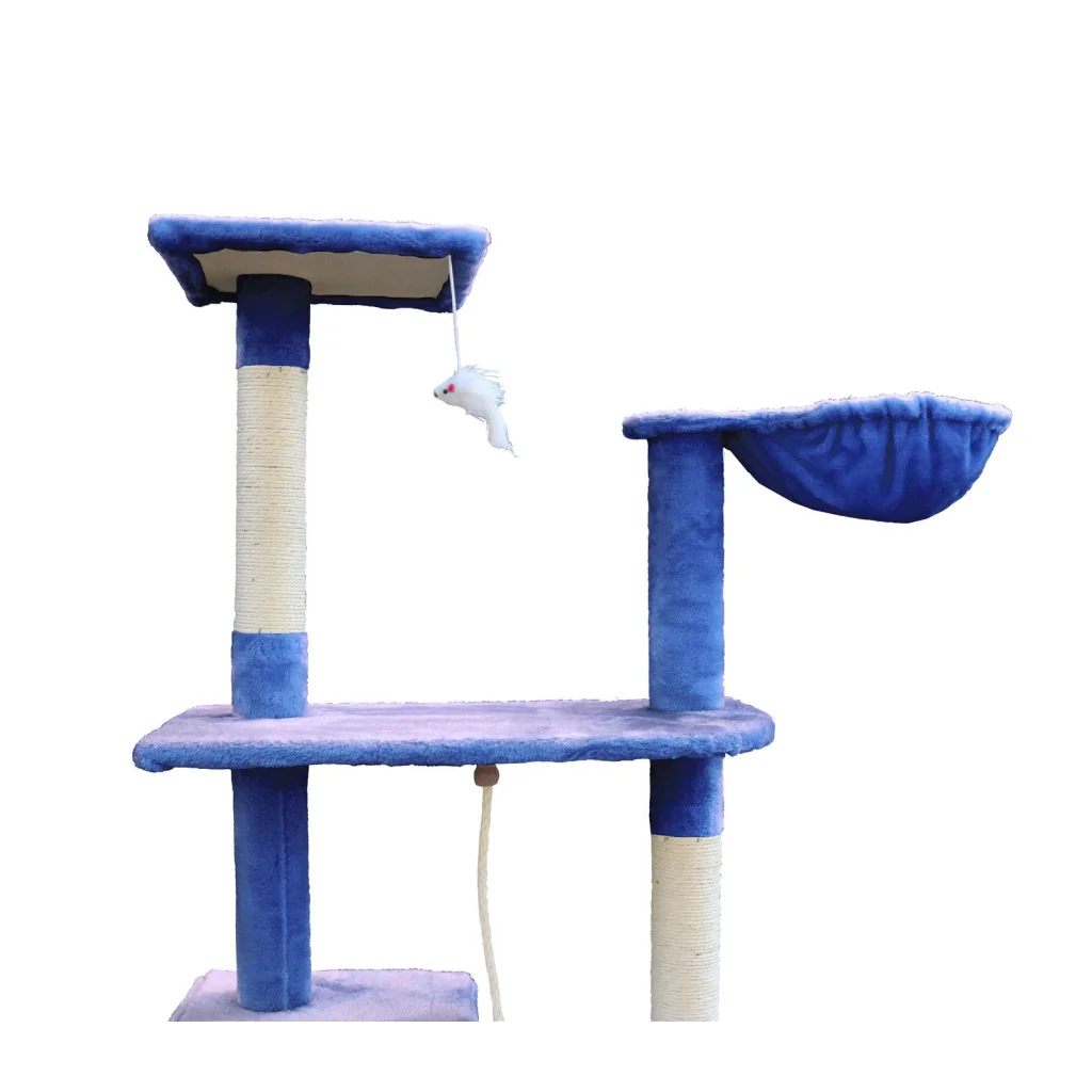 Cat Scratching Post Tree 193cm Sisal Pole Scratcher Tower