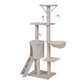 Cat Scratching Post Tree House Tower with Ladder - 138cm