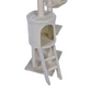 Cat Scratching Post Tree House Tower with Ladder - 138cm