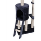 Cat Scratching Post Tree House Tower with Ladder - 138cm