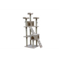 Cat Scratching Post Tree Kitten 180 cm Ladder Beige - Pet
