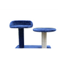 Cat Scratching Post Tree Scratcher Pole 130 cm Blue - Pet