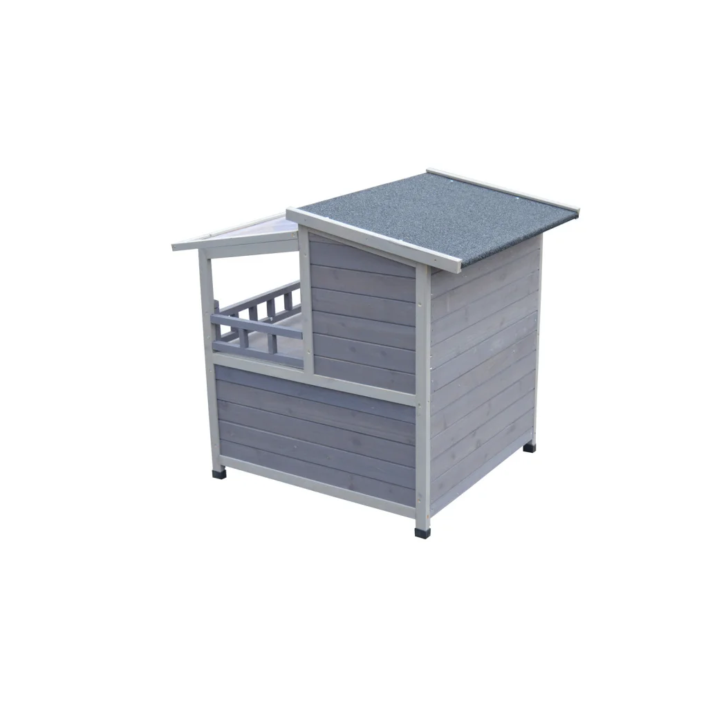 Cat Shelter Condo 2-Story Outdoor with Escape Door