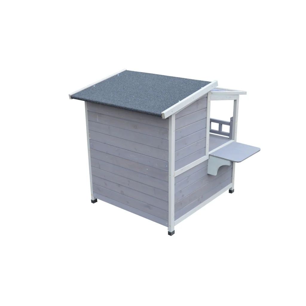 Cat Shelter Condo 2-Story Outdoor with Escape Door