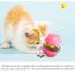 Cat Teaser Cup Toy Interactive Treat Dispensing Ball