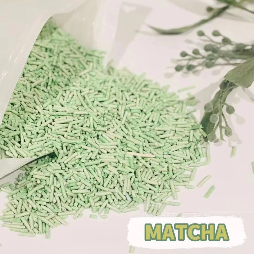 Cat Tofu Eco Litter 16KG Matcha Biodegradable Flushable
