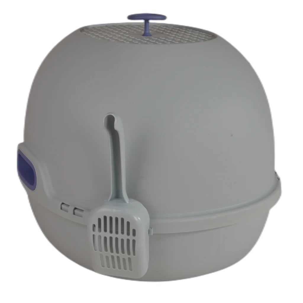 Cat Toilet Litter Box Hooded Tray House with Drawer