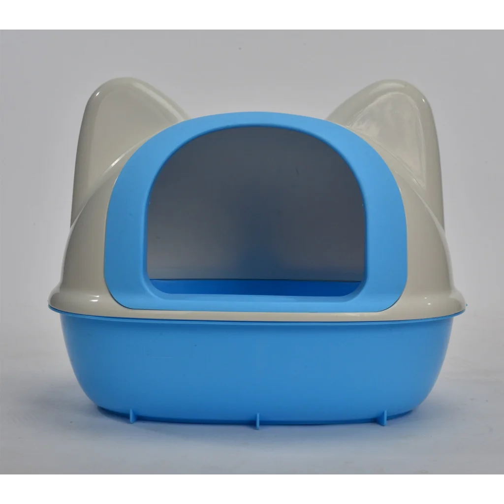 Cat Toilet Litter Box Large Hooded Tray House with Scoop