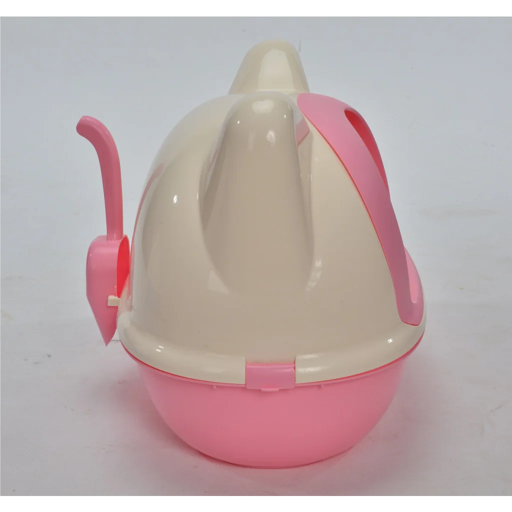 Cat Toilet Litter Box Large Hooded Tray House with Scoop