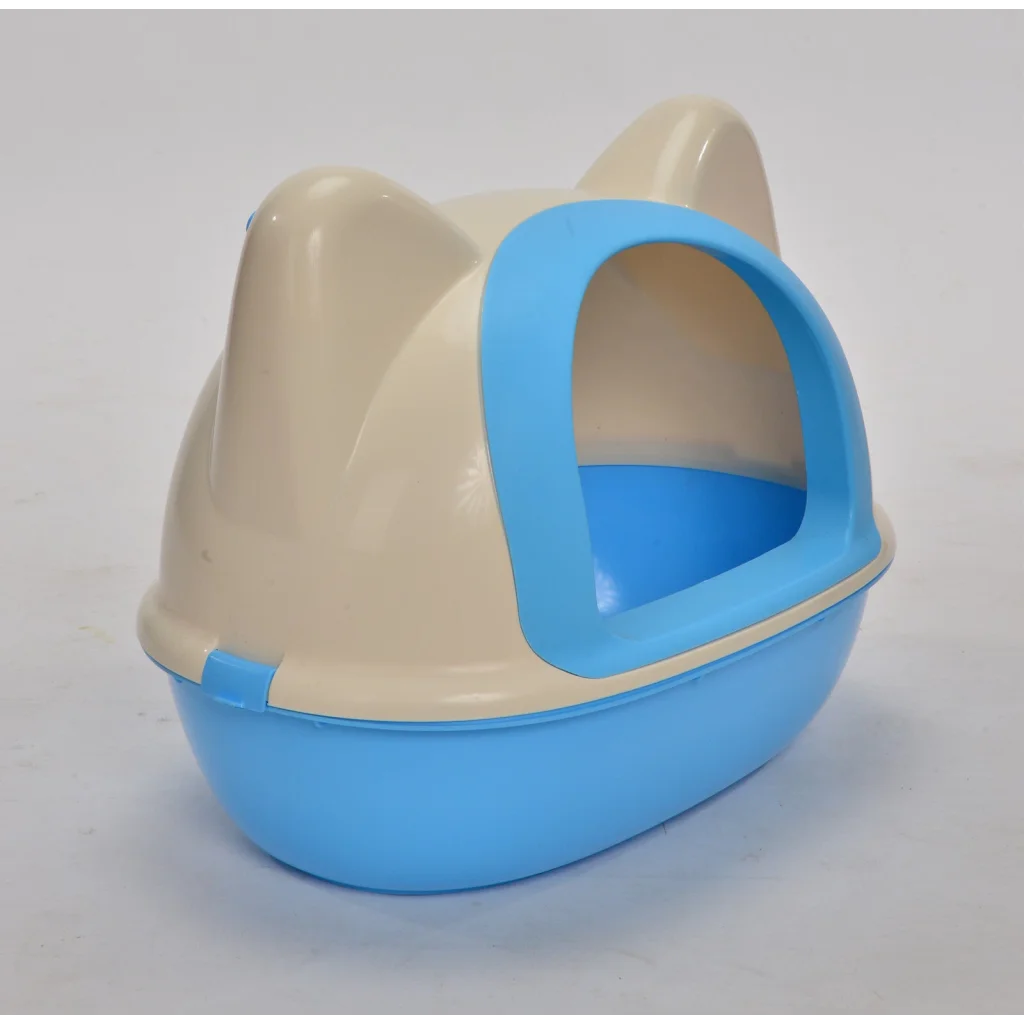 Cat Toilet Litter Box Medium Hooded Tray House with Scoop