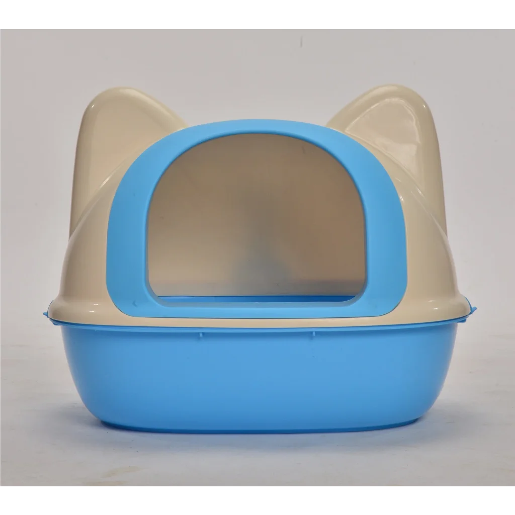 Cat Toilet Litter Box Medium Hooded Tray House with Scoop