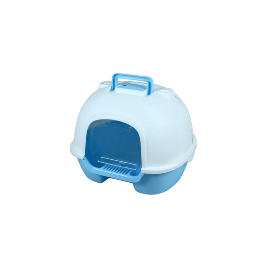 Cat Toilet Litter Box Portable Hooded Tray House