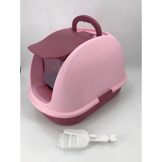 Cat Toilet Litter Box XL Portable Hooded Tray House