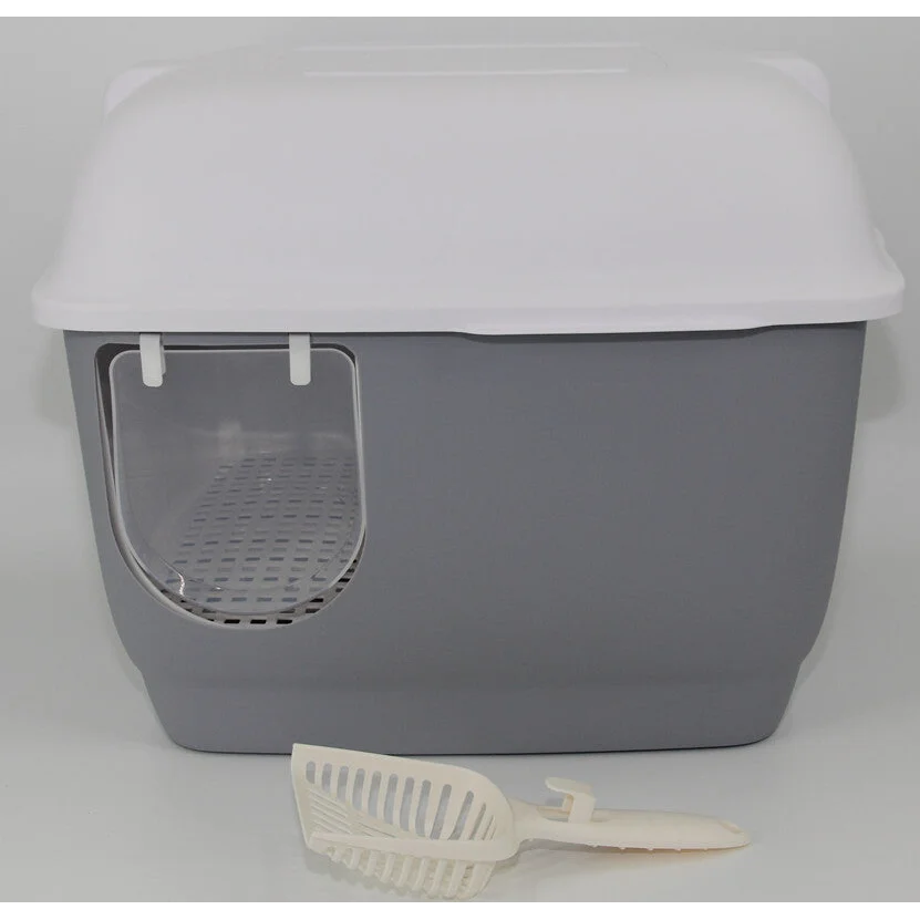 Cat Toilet Litter Box XL Portable Hooded Tray House