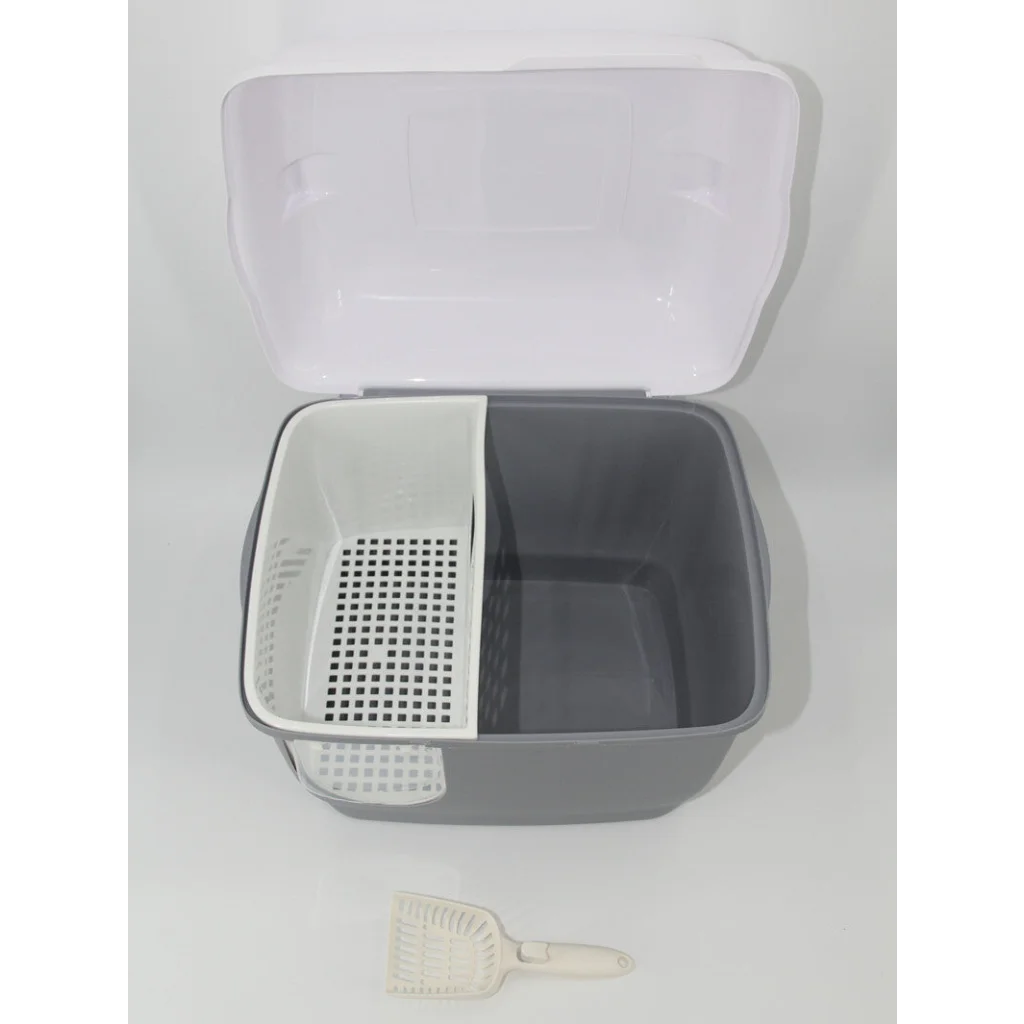 Cat Toilet Litter Box XL Portable Hooded Tray House
