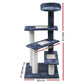 Cat Tree 100cm Wood Scratching Post