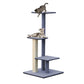 Cat Tree 124cm Scratching Post Tower Condo Scratcher Trees