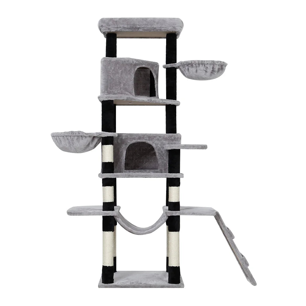 Cat Tree 161cm Tower Scratching Post Condo Scratcher House