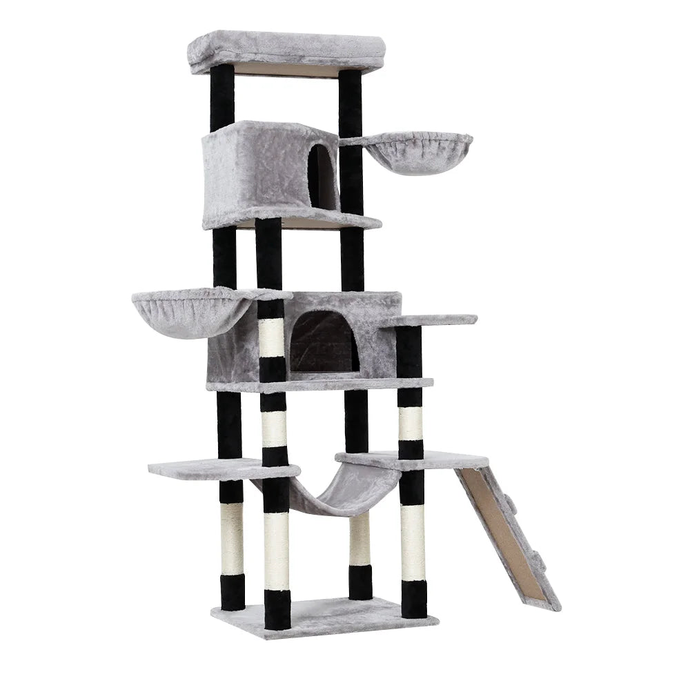 Cat Tree 161cm Tower Scratching Post Condo Scratcher House